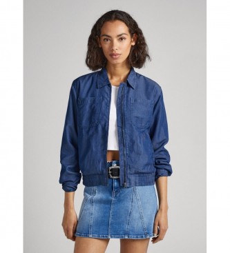 Pepe Jeans Veste bombardier Marilou bleu