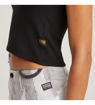 G-Star Camiseta Back Snap Slim negro