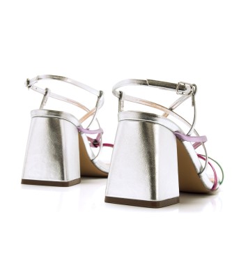 MTNG Silver Marla Sandals