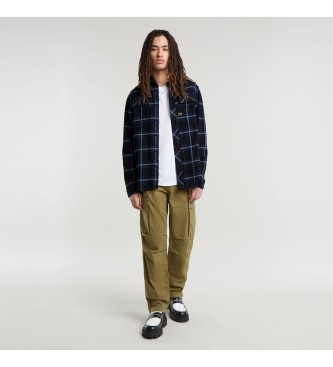 G-Star Camisa azul-marinho CPO Regular