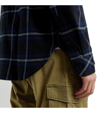G-Star Camisa azul-marinho CPO Regular