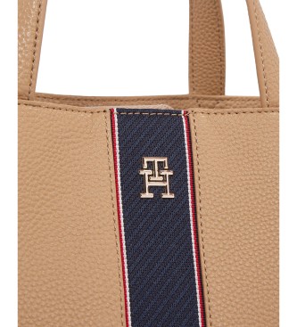 Tommy Hilfiger Brun taske med monogram