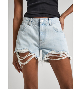 Pepe Jeans Kort Ontspannen Blauw