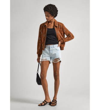 Pepe Jeans Kort Ontspannen Blauw