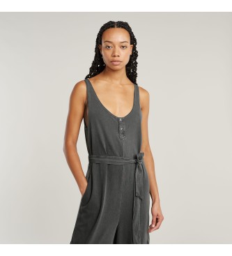 G-Star Overdyed Utility Loose jumpsuit black