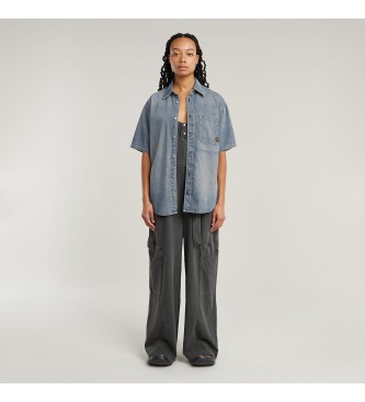 G-Star Overdyed Utility Loose jumpsuit black