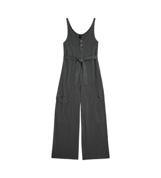 G-Star Overdyed Utility Loose jumpsuit black