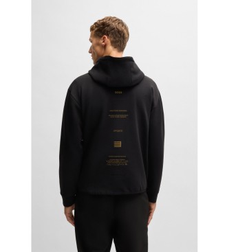 BOSS Sudadera Saggy2 negro