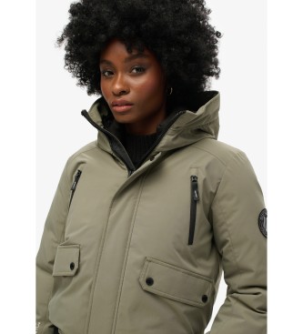 Superdry Gewatteerd bomberjack City groen