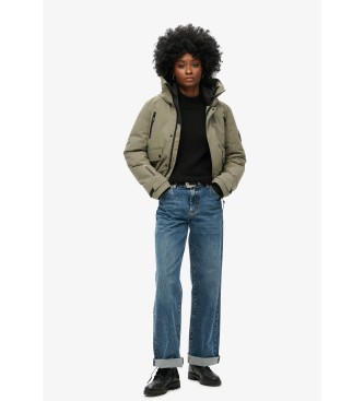 Superdry Gewatteerd bomberjack City groen