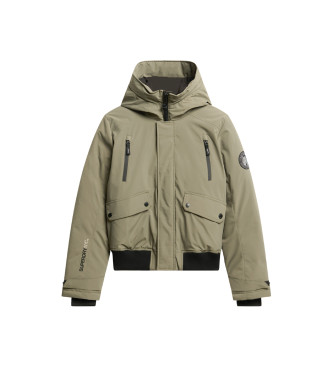 Superdry Gewatteerd bomberjack City groen