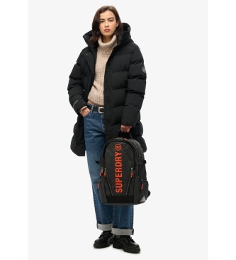 Superdry Zaino in tela con stampa nera all-over
