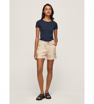 Pepe Jeans Nila corta beige