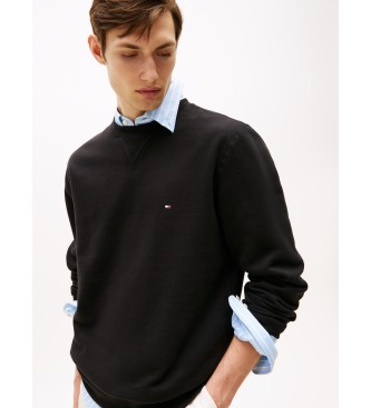Tommy Hilfiger Essential Fleece Crewneck jumper black