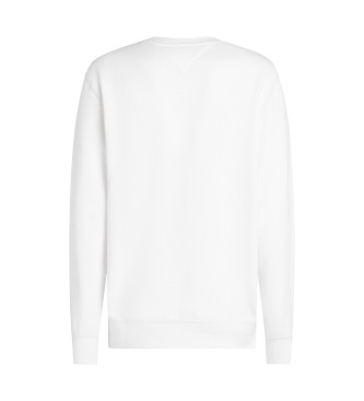 Tommy Hilfiger Essential Fleece Crewneck Sweatshirt white