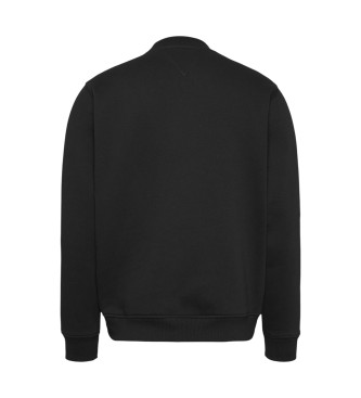 Tommy Jeans Camisola de l escovada preta