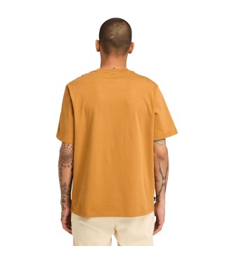 Timberland T-shirt Hampthon amarela