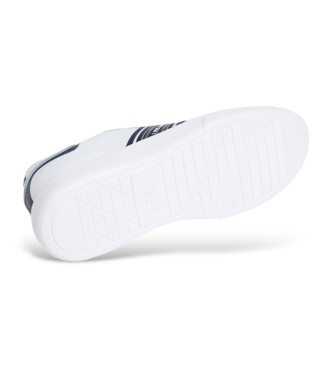 Pepe Jeans Skórzane buty Eaton Classic białe