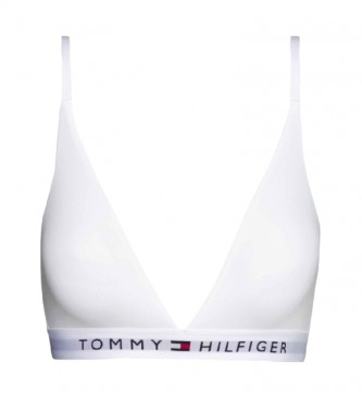 Tommy Hilfiger Weier Triangel-Logo-BH