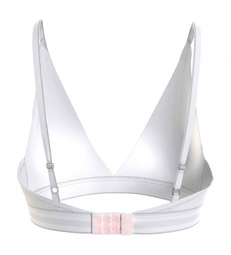 Tommy Hilfiger Weier Triangel-Logo-BH