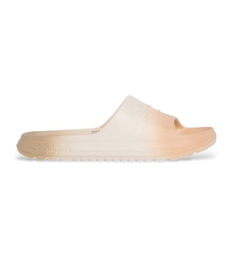Pepe Jeans Tongs de plage Slidecol beige