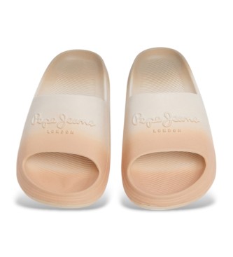 Pepe Jeans Tongs de plage Slidecol beige