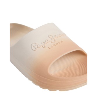 Pepe Jeans Tongs de plage Slidecol beige