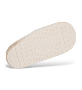 Pepe Jeans Tongs de plage Slidecol beige