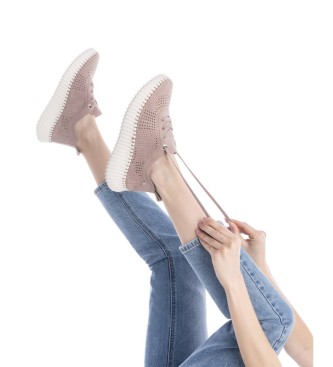 Carmela Baskets en cuir 162325 nude