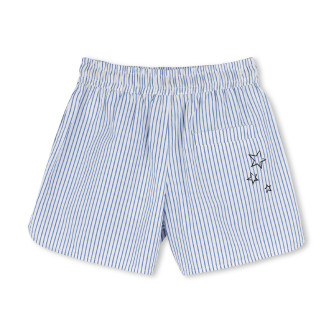 Zadig & Voltaire Shorts aus blauem Baumwollkper
