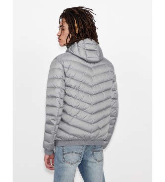 A|X Armani Exchange Casaco de penas cinzento