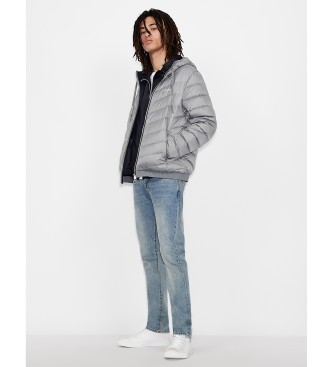 A|X Armani Exchange Casaco de penas cinzento