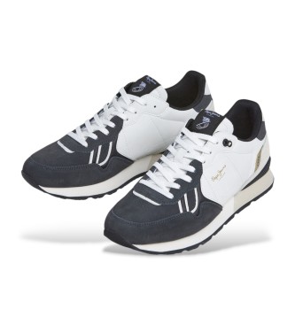 Pepe Jeans Brit Half Sneakers wit