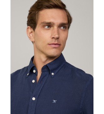 Hackett London Camisa com logtipo da Marinha