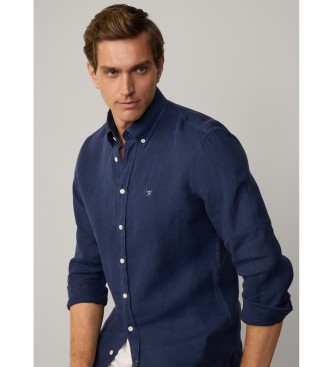Hackett London Camisa com logtipo da Marinha