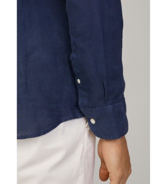 Hackett London Camisa com logtipo da Marinha