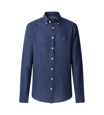 Hackett London Camisa com logtipo da Marinha