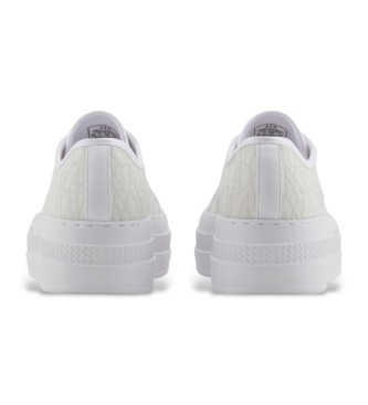A|X Armani Exchange Sapatilhas com logtipo branco