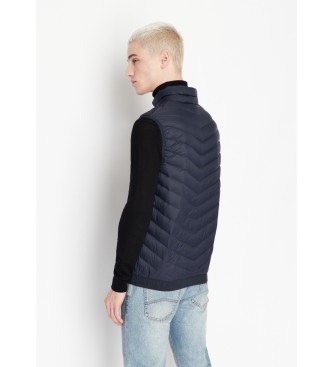 A|X Armani Exchange Piuminio telovnik mornarske barve