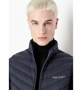A|X Armani Exchange Piuminio telovnik mornarske barve