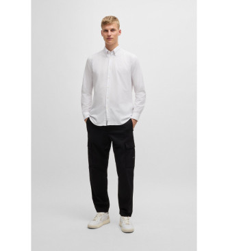 BOSS Skjorte Rickert hvid