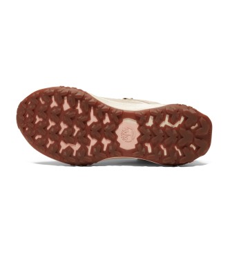 Timberland Zapatillas de piel impermeables de caa baja con cordones Motion Access beige