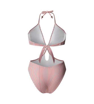 Pepe Jeans Lightweight stretch fabric swimsuit pink