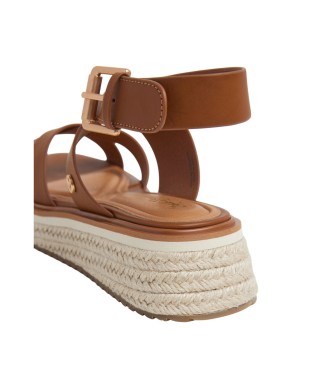 Pepe Jeans Sandales Kate Nature marron