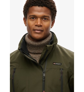 Superdry Giacca a vento con cappuccio verde Ultimate