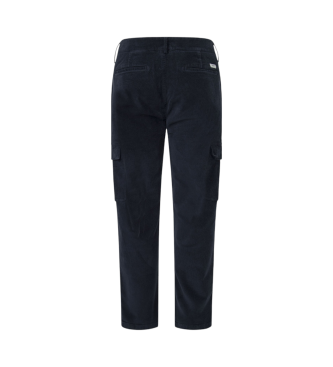 Pepe Jeans Pantaln Slim Cargo Corduroy marino