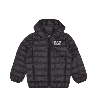 EA7 Chaqueta de plumas Core Identity Boy negro