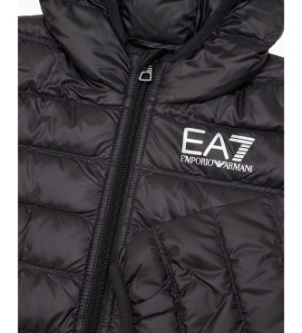 EA7 Chaqueta de plumas Core Identity Boy negro