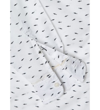 Pepe Jeans Chemise Casper blanche