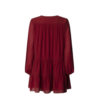 Pepe Jeans Robe Paule marron